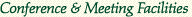 Conference & Meeting Facilities